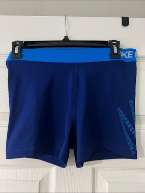 Nike Pro 3” Blue Women’s Activewear Shorts